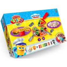 Тесто для лепки Шеф-повар Master Do, Danko Toys, 12 цветов