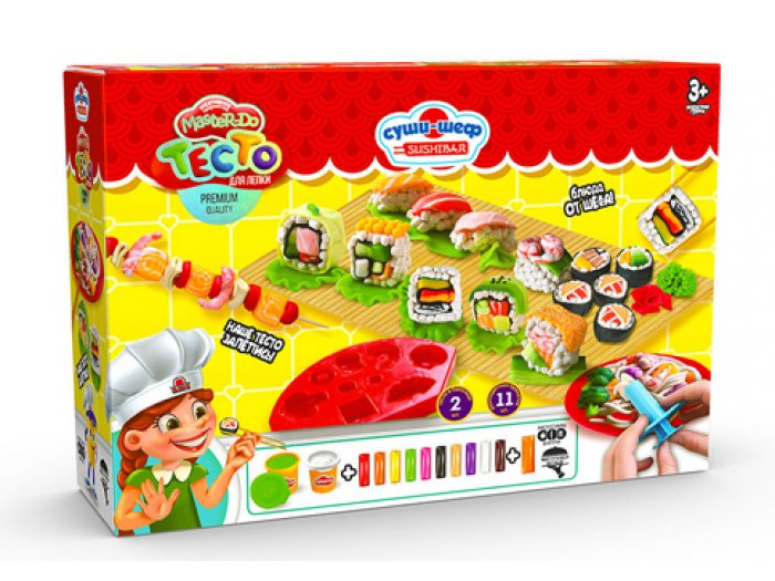 Тесто для лепки Суши-шеф Master Do, Danko Toys Danko Toys - купити в Україні