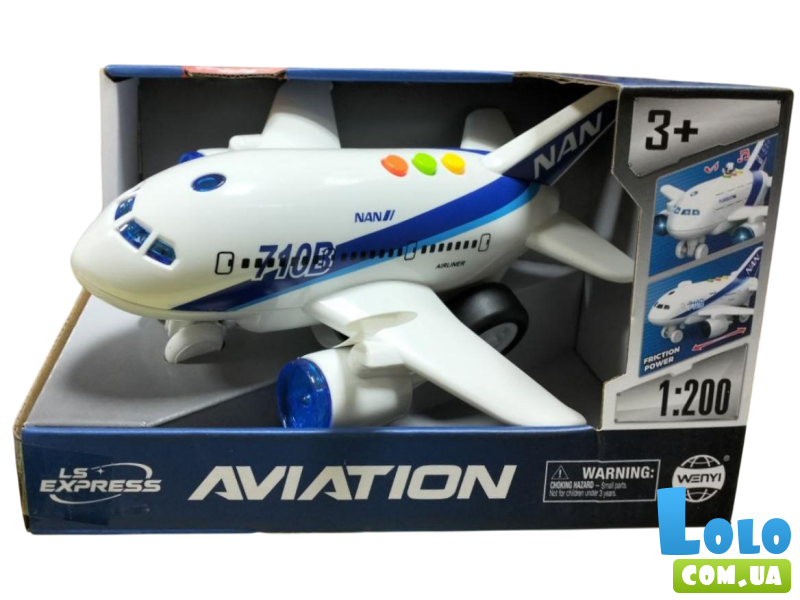 Самолет музыкальный (WY710B)