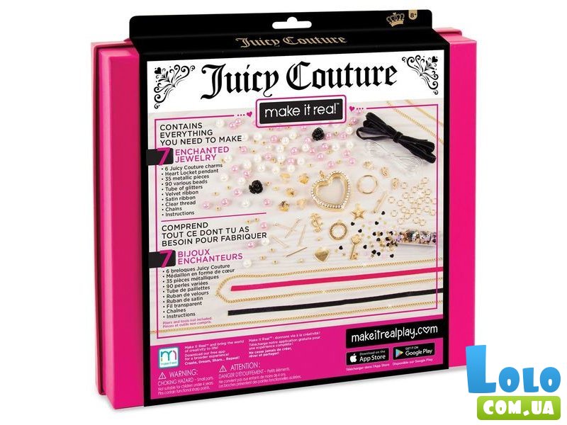Набор для создания украшений Make it Real Juicy Couture "Волшебный кулон" (MR4405)