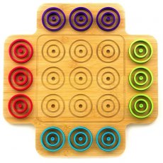 Настольная игра-головоломка де-люкс Spin Master Marlbles "Otrio" (SM47308/6045064)