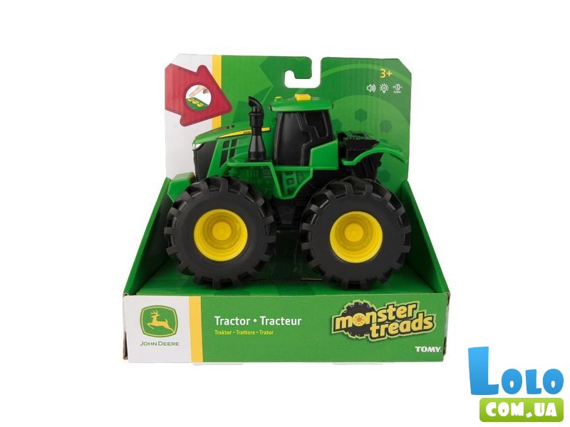 Трактор John Deere "Monster Treads со световыми и звуковыми эффектами" (46656)