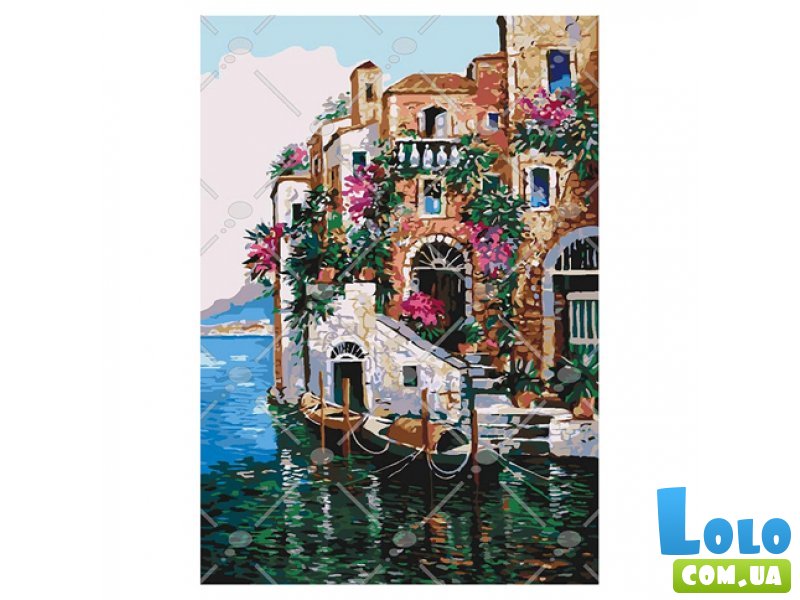 Картина по номерам Морской пейзаж. Цвета Тосканы, Идейка (35х50 см)