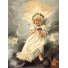 Картина по номерам Ангелочек на небе, Brushme (40х50 см)
