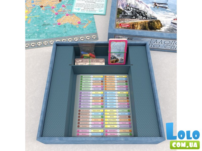 Настольная игра Галопом по миру, Artos