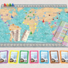 Настольная игра Галопом по миру, Artos