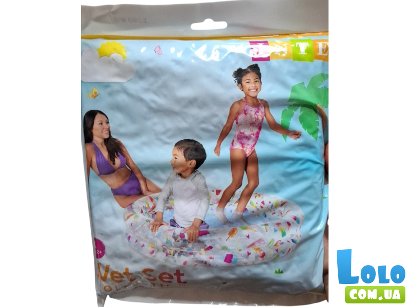 Бассейн надувной детский Веселые звездочки, Intex