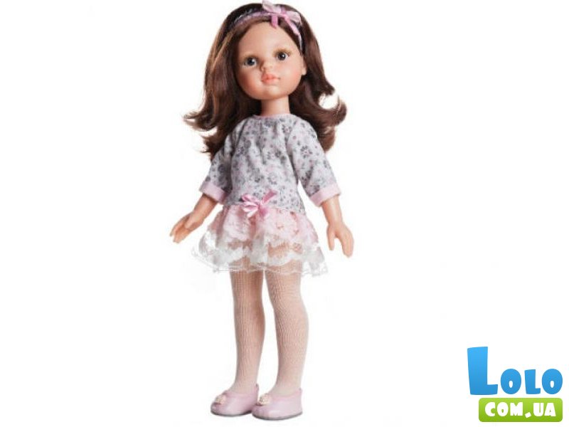 Кукла Paola Reina "Кэрол в нежно-розовом без челки", 32 см