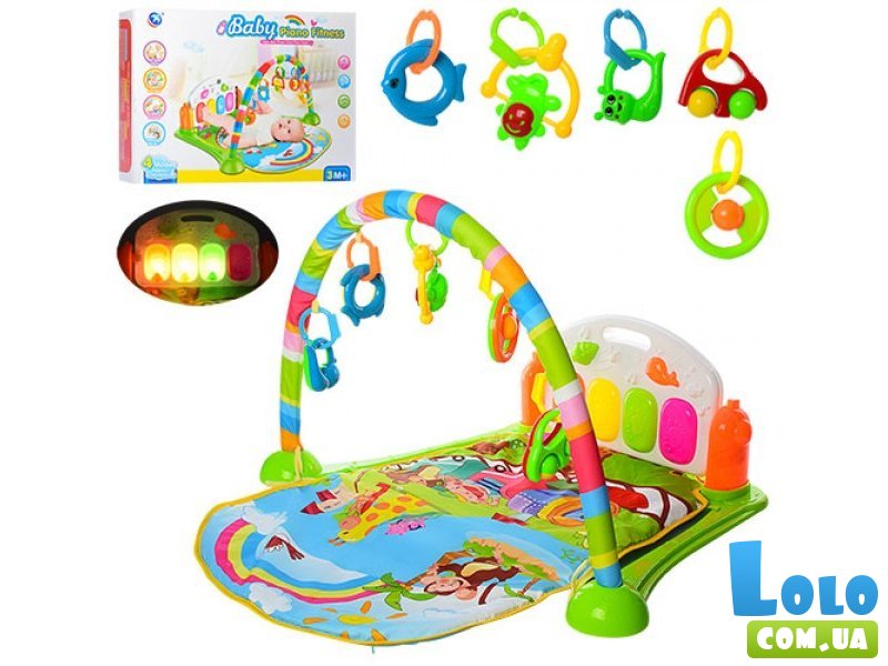 Развивающий коврик для младенца "Пианино" (BM6016-2)
