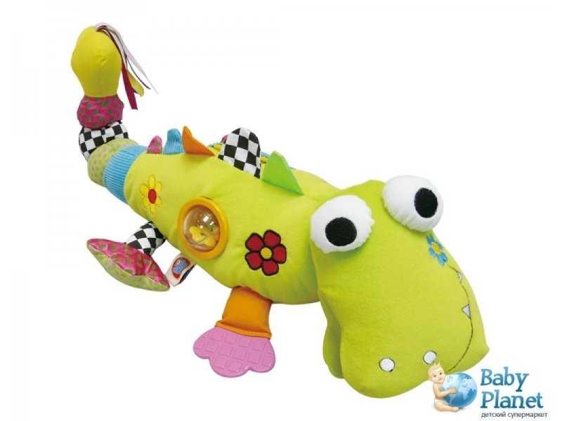 Развивающая игрушка Biba Toys "Крокодильчик" (029JF)