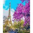 Картина по номерам В центре Парижа, Brushme (40х50 см)