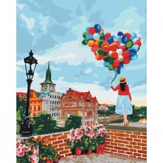 Картина по номерам Гуляя по Праге, Идейка (40х50 см)