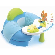 Детское кресло с игровой панелью ТМ Smoby Cotoons, голубое