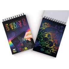 Комплект креативного творчества Grattage A5, Danko Toys (в ассортименте)