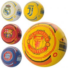 Мяч футбольный "Клубы" (в ассортименте)