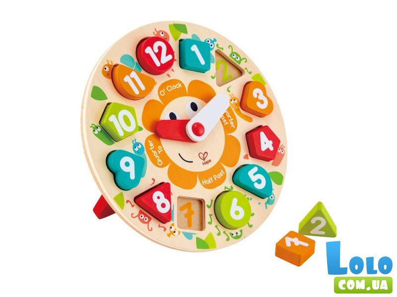 Пазл Hape "Часики"