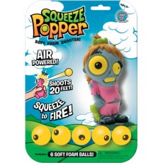Игрушка Squeeze Popper "Стреляющая зверюшка. Зомби мальчик/девочка"
