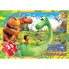 Пазлы Хороший динозавр, G-Toys, 35 эл.