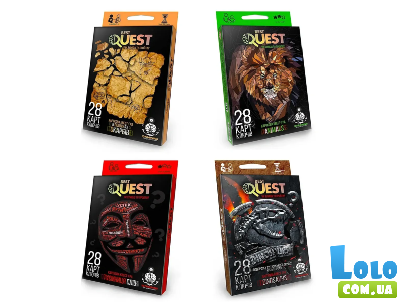 Настольная игра Best Quest, Danko Toys (в ассортименте)