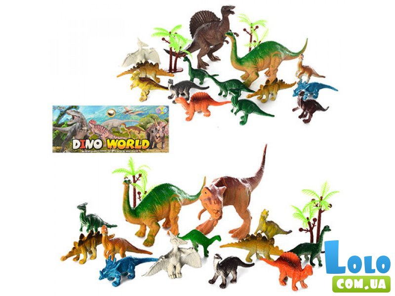Игровой набор "Динозавры" (330-83A), 14 эл