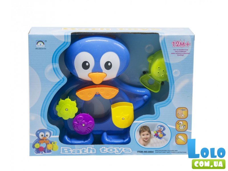 Игрушка-фонтанчик для ванной "Пингвин"