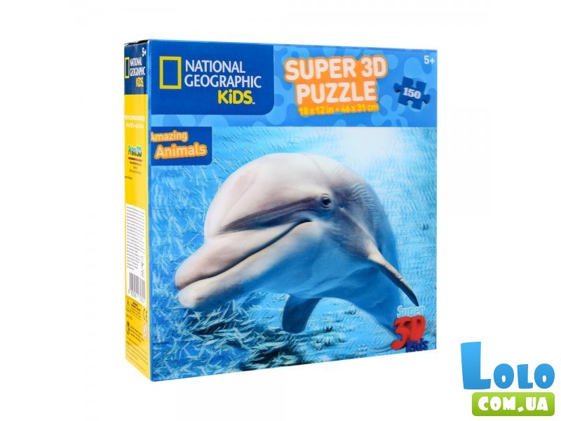 Пазлы 3D Дельфин, 150 дет.