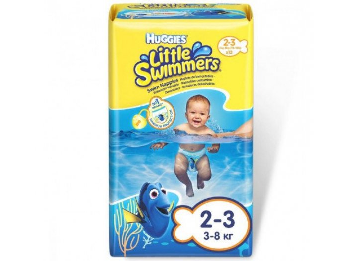 Подгузники для плавания Huggies Little Swimmer, 12 шт.