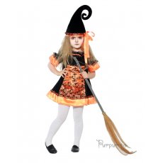 Карнавальный костюм Purpurino "Ведьмочка", размер 32