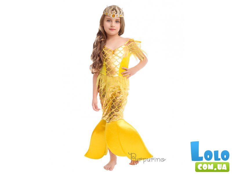 Карнавальный костюм Purpurino "Золотая рыбка", размер 30