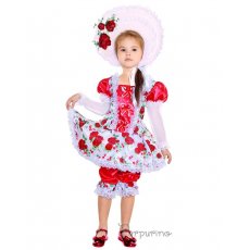 Карнавальный костюм Purpurino "Кукла с розами", размер 34