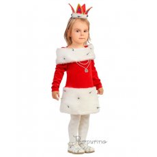 Карнавальный костюм Purpurino "Маленькая королева", размер 28