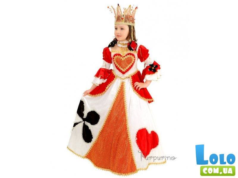Карнавальный костюм Purpurino "Королева карт", размер 30