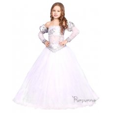 Карнавальный костюм Purpurino "Принцесса Амелия (с серебром)", размер 34