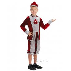 Карнавальный костюм Purpurino "Принц (бордовый)", размер 28