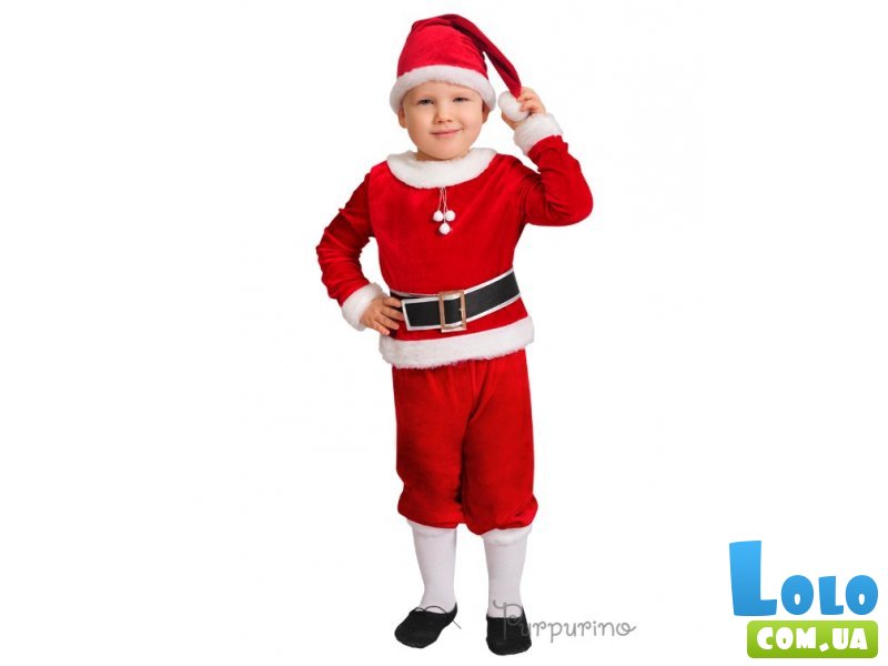 Карнавальный костюм Purpurino "Санта Клаус", размер 28