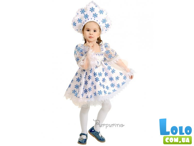 Карнавальный костюм Purpurino "Снежинка", размер 30