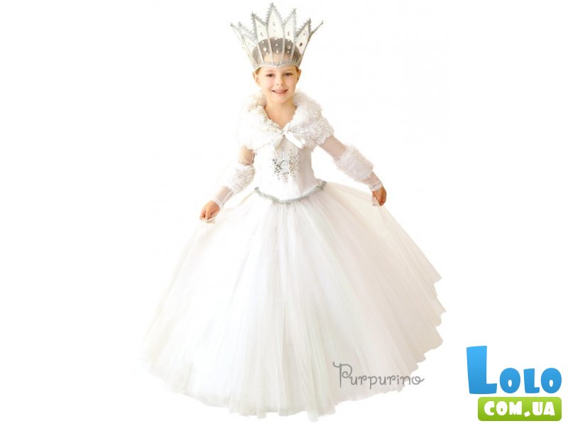 Карнавальный костюм Purpurino "Снежная Королева", размер 30