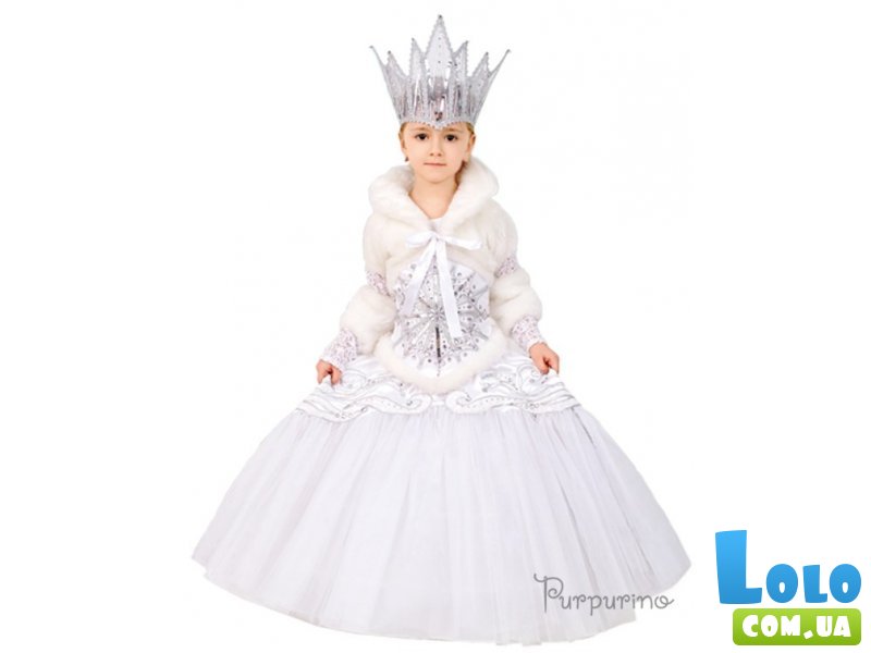 Карнавальный костюм Purpurino "Снежная Королева", размер 28