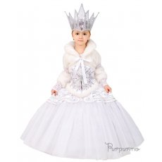 Карнавальный костюм Purpurino "Снежная Королева", размер 32