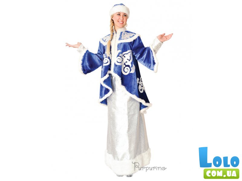 Карнавальный костюм Purpurino "Снегурочка с парчовой юбкой"