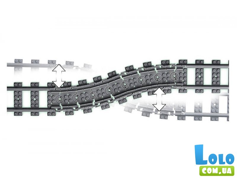 Конструктор Рельсы, Lego, (60205), 20 дет.