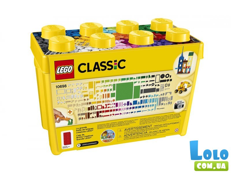 Конструктор Lego "Большая креативная коробка", серия "Classic", 790 эл.