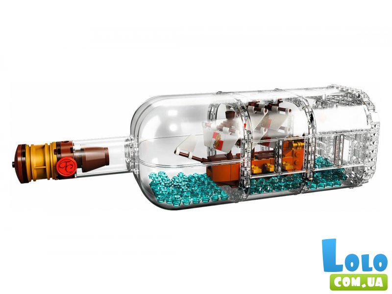 Конструктор Lego "Корабль в бутылке", серия "Ideas", 962 эл.