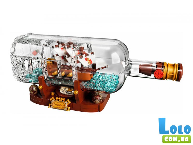 Конструктор Lego "Корабль в бутылке", серия "Ideas", 962 эл.