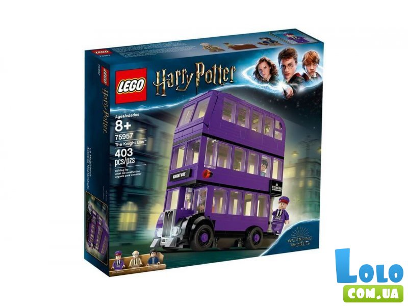 Конструктор Lego "Автобус Ночной рыцарь", серия "Harry Potter", 403 эл.