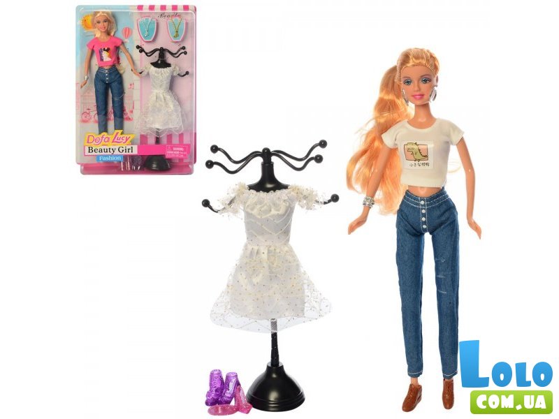 Кукла с одеждой Defa (в ассортименте)