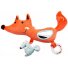 Подвесная игрушка Labebe "Activity fox for baby chair 0m+"