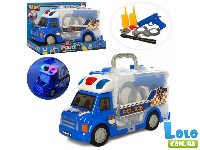 Машина с полицейским набором Полиция