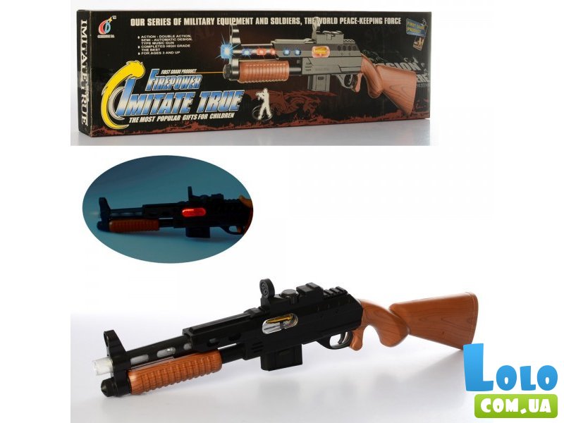 Игрушечная винтовка на батарейках