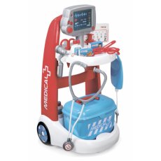 Тележка медицинской помощи с оборудованием и аксессуарами Smoby